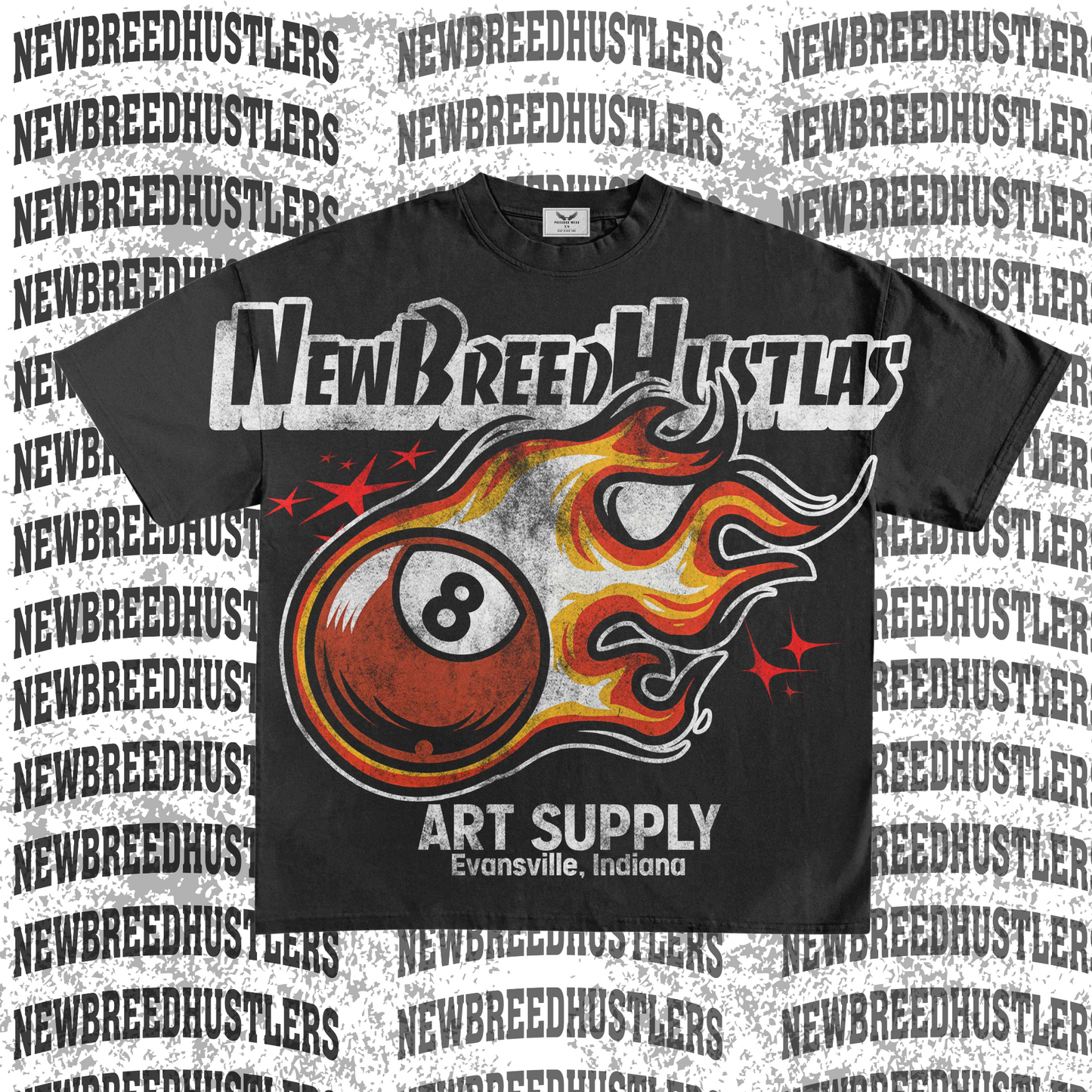 New Breed Hustlas Art Supply Tshirt