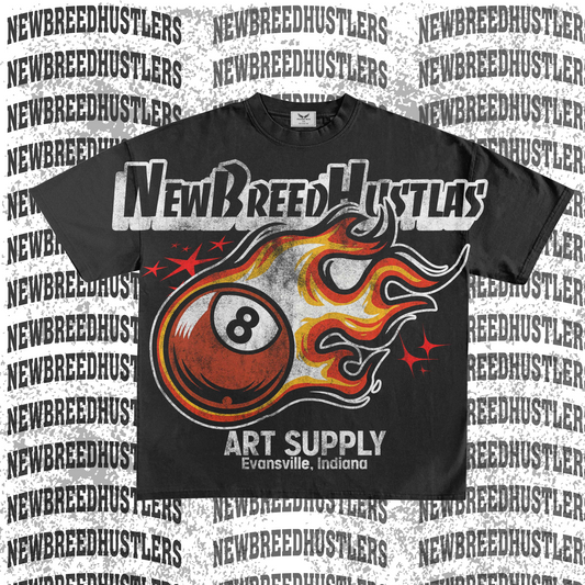 New Breed Hustlas Art Supply Tshirt